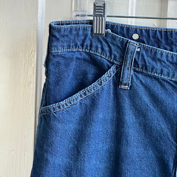 Sundance Greta Wide-Leg Denim Trouser Dark Indigo - Picture 4 of 9